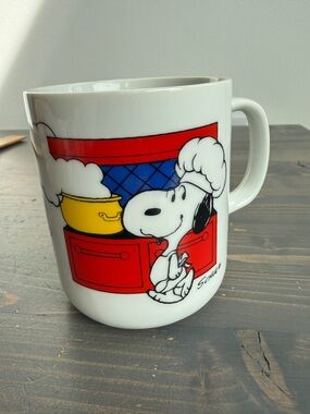 Vintage Bon Appetit  Snoopy mug 👨‍🍳